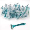 NinthAvenue Basics Disposable Razors, 7g 2-Layer Blade, Pack of 10, Manual Shaving, Blue view 1