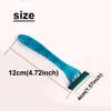 NinthAvenue Basics Disposable Razors, 7g 2-Layer Blade, Pack of 10, Manual Shaving, Blue view 2