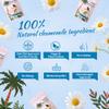 Ajoura Hard Wax Beads 2-Pack: Cream Wax for Sensitive Skin, Chamomile Wax for Fine Hair Removal - Eyebrow, Facial, Body (Legs, Arms, Underarms, Bikini) (1lb each) view 3