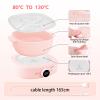 Wax Warmer Hair Removal, Adjustable Temperature, Digital Display Professional Hot Wax Warmer Pot with Silicone Bowl, Timer setting view 4