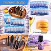 XIWEIOO Foot Soak salt kit with Tea Tree Oil - Moisturize, Reduce Foot Odor, & Soothe Aching Feet tool set Foot cream spa bath massager Epsom Salt foot pedicure kit at home spa view 2