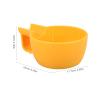 Beavorty Plastic Shaving Bowl, Shaving Cream Bowl, Beard Shave Cup Dish Soap Container for Soap Handheld Bubbles Man view 4