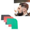 3pcs Beard Shaping Template for Men, Mustache Guide Tool for Styling Jaw, Cheek, Neck, and Sideburns Line,Beard Styling and Tools view 3