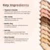 DEEP TAN FOUNDATION (5g Sample Size Jar)  Mineral Loose Powder Makeup  Matte Finish, Buildable Natural Coverage for Deep Tan Skin  Sweet Face Minerals, SPF 30 view 3