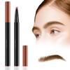 2PCS Upgraded Magic 4-Tip Eyebrow Pencil 3D Waterproof Microblading Eyebrow Pencil Contouring Pen, 4-Tipped Precise Brow Pen,Long-Lasting Natural Fine Stroke Eyebrow Pencil(Dark Brown) view 1