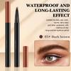 2PCS Upgraded Magic 4-Tip Eyebrow Pencil 3D Waterproof Microblading Eyebrow Pencil Contouring Pen, 4-Tipped Precise Brow Pen,Long-Lasting Natural Fine Stroke Eyebrow Pencil(Dark Brown) view 2