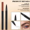 2PCS Upgraded Magic 4-Tip Eyebrow Pencil 3D Waterproof Microblading Eyebrow Pencil Contouring Pen, 4-Tipped Precise Brow Pen,Long-Lasting Natural Fine Stroke Eyebrow Pencil(Dark Brown) view 3