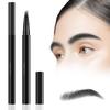 2PCS Upgraded Magic 4-Tip Eyebrow Pencil 3D Waterproof Microblading Eyebrow Pencil Contouring Pen, 4-Tipped Precise Brow Pen,Long-Lasting Natural Fine Stroke Eyebrow Pencil(Black) view 1