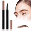 2024 New Magic 4-Tip Eyebrow Pencil, Upgraded 3D Waterproof and Sweat-proof Microblading Eyebrow Pencil Contouring Pen with 4 Fork (Light Brown-2PCS) view 1