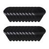 10/20Pcs Triangle Velvet Powder Puff Pizza Flours Mini Face Makeup Sponge Cosmetics Washable Lightweight Makeup Tool (Color : 10pcs skin color) view 2