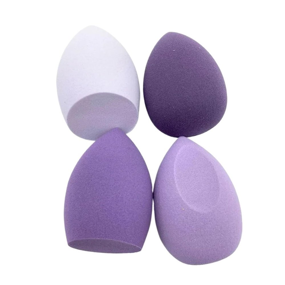 4pcs Makeup Blender Cosmetic Puff Makeup Sponge With Storage Box Foundation Powder Sponge Beauty Tools Women Make Up Accessories (Color : 06)