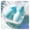 4pcs Makeup Blender Cosmetic Puff Makeup Sponge With Storage Box Foundation Powder Sponge Beauty Tools Women Make Up Accessories (Color : 06) view 2