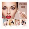1/3/6Pcs Triangle Velvet Powder Puff Make Up Sponges For Face Eyes Contouring Shadow Seal Cosmetic Foundation Makeup Tool (Color : Pink-1pc) view 3