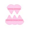 SBTRKT 3/5/6 Pcs Triangle Powder Puff for Loose Powder Liquid Cosmetic Soft Plush Powder Puff Makeup Foundation Puff Makeup Tool (Color : 5 Pieces Pink) view 1
