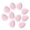 10/20 Pcs Triangle Velvet Powder Puff Mini Finger Puff Blend Cosmetic Accessories Tool Washable Fashionable Makeup Tools (Color : Pink-10pcs) view 1