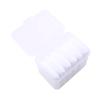 Triangle Velvet Powder Puff Pizza Flours Mini Face Makeup Sponge Cosmetics Washable Lightweight Makeup Tool (Color : White 6Pcs) view 1