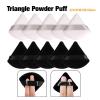 2-12PCS Soft Powder Puff Faced Makeup Products Powder Puffs Triangle Washable For Face Eyes Contouring Cosmetics Makeup Tools (Color : 4pcs White) view 3