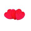 6pcs Reusable Love Heart Shape Velvet Powder Puff Face Makeup Sponge Cosmetics Soft Cotton Face Washable Sponge Puff (Color : Blue) view 4