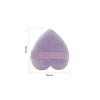 2pcs/10pcs Triangle Heart Shape Velvet Powder Puff For Face Makeup Sponge Cosmetics Washable Lightweight Makeup Puff Tools (Color : 10pcs-04) view 3