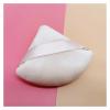 SBTRKT Triangle Velvet Powder Puff Pizza Flours Mini Face Makeup Sponge Cosmetics Washable Lightweight Makeup Tool (Color : White 1Pc) view 2