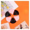 SBTRKT Triangle Velvet Powder Puff Pizza Flours Mini Face Makeup Sponge Cosmetics Washable Lightweight Makeup Tool (Color : White 1Pc) view 4