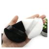1-12Pcs Triangle Velvet Powder Puff Flours Mini Face Makeup Sponge Cosmetics Soft Cotton Face Powder Puff Lightweight Washable (Color : 5Pcs-Skin) view 4