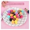 SBTRKT 7/8Pcs Mini Makeup Sponge Face Beauty Cosmetic Powder Puff For Foundation Cream Concealer Make Up Blender Tool With Storage Box (Color : Mix-8PCS) view 3