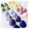 4/8pcs Makeup Sponge Blender Beauty Egg Cosmetic Puff Soft Foundation Sponges Powder Puff Women Make Up Accessories Beauty Tools (Color : 4 Purple 4 Pink) view 4