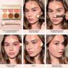 ICONIC LONDON Multi-Use Cream Blush, Bronze and Highlight Palette | Cruelty-Free, Vegan Makeup view 4