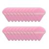 SBTRKT 10/20Pcs Triangle Velvet Powder Puff Pizza Flours Mini Face Makeup Sponge Cosmetics Washable Lightweight Makeup Tool (Color : 20pcs pink) view 1