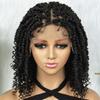 Synthetic Lace Front Wig Braided Wigs Dreadlock Wig 14 Inches Short Knotless Wigs view 2