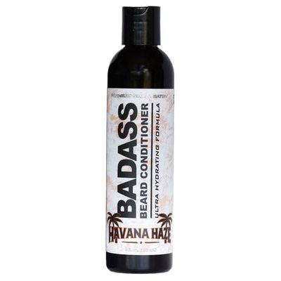 Badass Beard Care Beard Conditioner - HAVANA HAZE, 8oz - Made of Natural Ingredients for A Healthy, Soft, & Itch Free Beard and Mustache