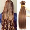 Straight Bulk Human Hair For Braiding No Weft 18inch #30 Auburn Brown Color 100% Unprocessed Brazilian Straight Human Hair Virgin Hair Extensions 1 Bundles Micro Braiding view 1