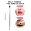 Exquisite Professional Lip Brush Applicators-Retractable Lipstick Brushes- Lipstick Gloss Makeup Brush Tool For Women and Girls (Bright Silver) view 2