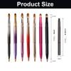 Exquisite Professional Lip Brush Applicators-Retractable Lipstick Brushes- Lipstick Gloss Makeup Brush Tool For Women and Girls (Bright Silver) view 3