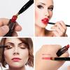 Exquisite Professional Lip Brush Applicators-Retractable Lipstick Brushes- Lipstick Gloss Makeup Brush Tool For Women and Girls (Bright Silver) view 4