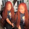 #350 Ginger Straight Micro Braiding Hair Human Bulk Hair 16 Inch 100g Raw Human Braiding Hair for Micro Braids Hair Human Hair Braids Extension #350 Ginger Orange Color view 2