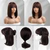 Straight Bob Human Hair Wigs For Women Shoulder Length Hair Wigs view 3