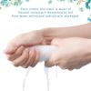 100 Pcs Moist Towel Bulk Moist Towelettes Individually Wrapped,White Towel Services,8.5''x8.5'' Unscented Wet Hand Towels,Disposable Refreshment Pre Moistened Towels for Travel Camping Sport Spa Party view 3