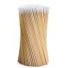 200Pcs Pointed Cotton Swabs - Precision Microblading Cotton Swabs with Wooden Sticks, for Makeup, Cleaning Nail Polish, Eyebrow, Tattoo Permanent Supplies, Craft view 1