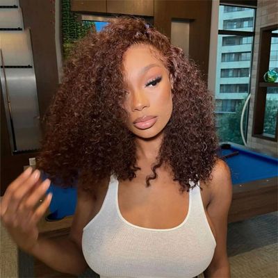 13X6 Deep Curly Short Bob Human Hair Wigs 13X4 Water Wave Lace Frontal Bob Wigs