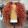 13X6 Deep Curly Short Bob Human Hair Wigs 13X4 Water Wave Lace Frontal Bob Wigs view 3