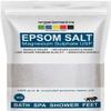 NinthAvenue Basics Epsom Bath Salt Crystal and Bath | for Muscle Relief, Relieves Aches & Pain - 1Kg, Granule, White view 1