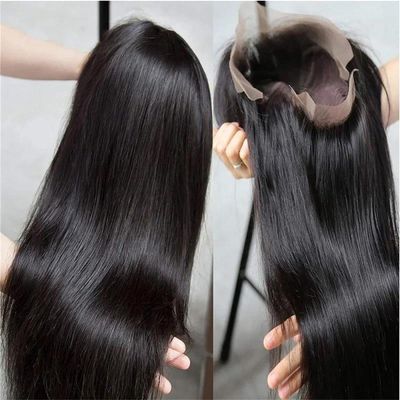 13X4 13X6 HD Lace Front Human Bling Hair Wigs For Women Pre Plucked Brazilian Straight 4X4 Glueless Lace Closure Wig