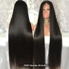 13X4 13X6 Transparent Bone Straight 30 40 Inches Lace Front Human Hair Wigs Brazilian Frontal Wigs For Women view 2