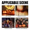 Scar Wax Kit, Fake Modeling Wax Halloween Coagulated Blood Fake Blood Gel Spatula, Halloween Makeup Kit Special Effects SFX Face Putty Makeup Fake Nose Wound Cuts view 4