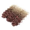 NinthAvenue Basics Deep Wavy Twist Crochet Hair Curls Water Wave Crochet Braids Synthetic Curly Braiding Hair Extensions For Women T530-30-27-613 24Inch#1Pcs/Lot view 1