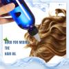 Barydat Squeeze Bottle Twist Top Applicator Empty Hair Oiling Bottle with Funnels Refillable Plastic Liquid Containers for Liquid Hair Oil Shampoo Lotion(8 oz,Blue,12 Pcs) view 4