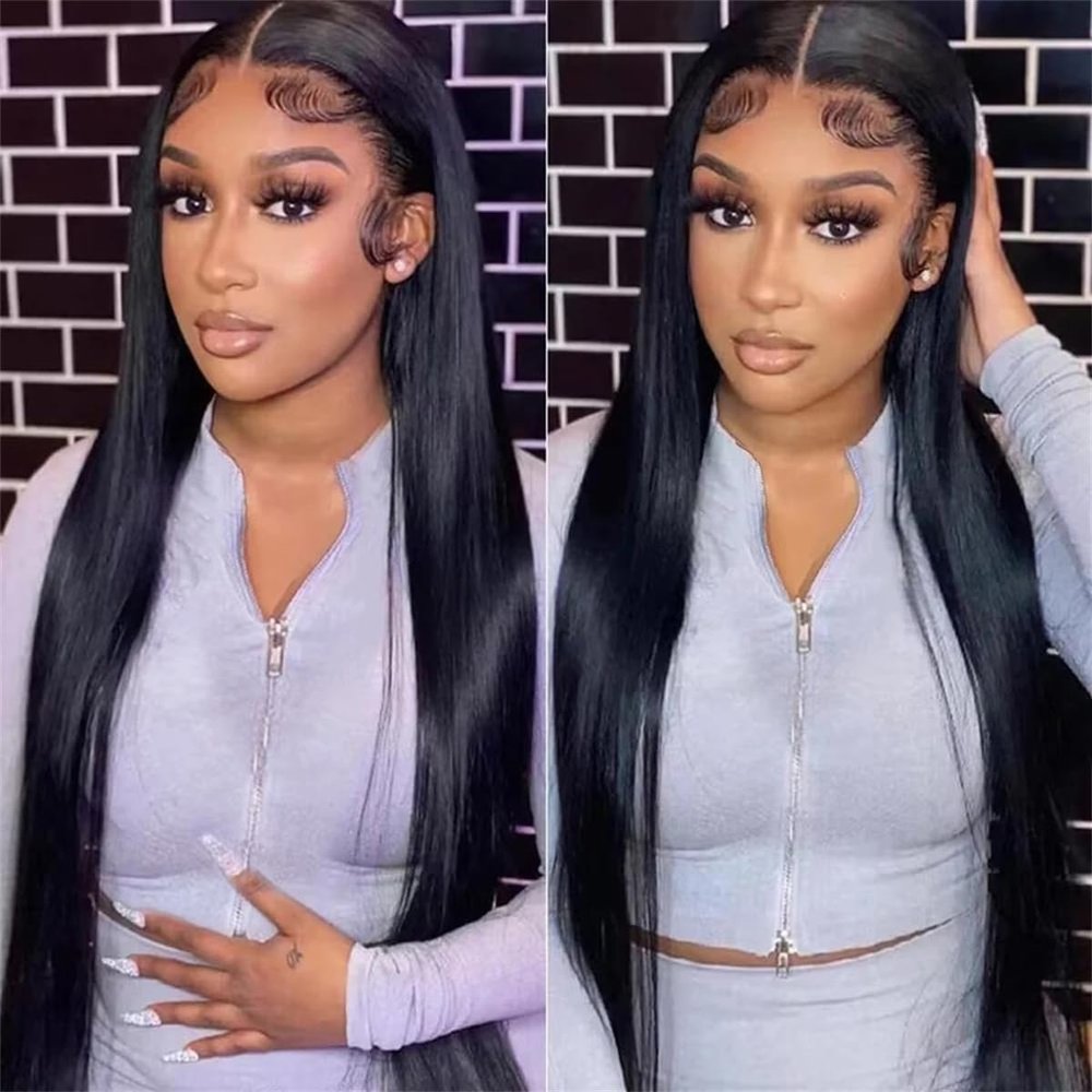 13X4 13X6 Straight Lace Front Wig HD Brazilian Human Hair Wigs For Women 360 Lace Frontal Wig 4X4 Lace Closure Wig