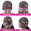 13X4 13X6 Straight Lace Front Wig HD Brazilian Human Hair Wigs For Women 360 Lace Frontal Wig 4X4 Lace Closure Wig view 4